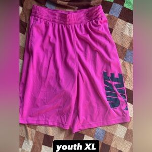 Nike Kids Fuchsia Active Shorts